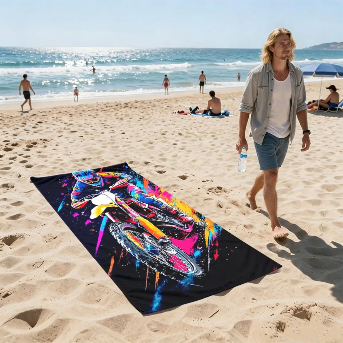 Oversized Beach Towel for Wome - огляд і ціна Sarong Men Wrap
