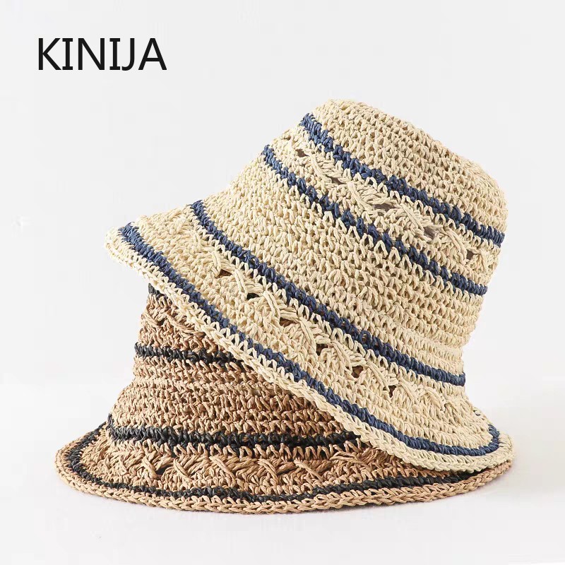 Summer Hat Women Straw Sun Hat - огляд і ціна Bucket Hat Straw