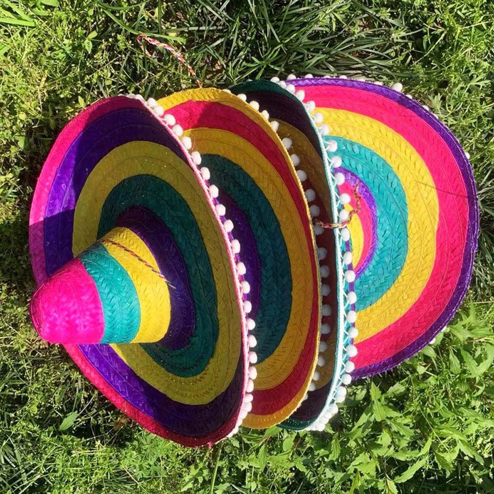 Wide Brim Mexican Party Hat Na - огляд і ціна Bucket Hat Straw