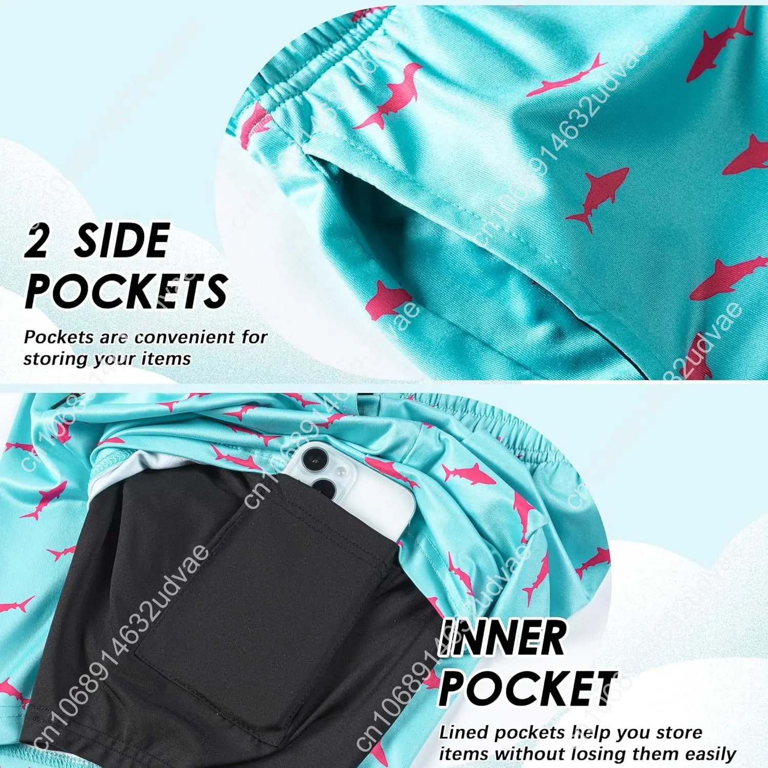 Boys Swim Trunks with Compress - огляд і ціна Swim Trunk Quick Dry