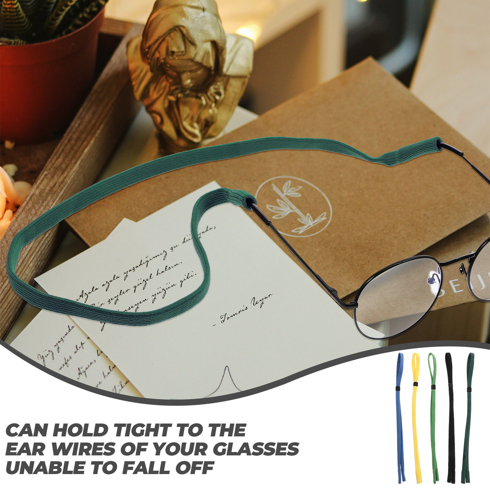 5Pcs Eyeglasses Strap Adjustab - огляд і ціна Sunglass Retainer Cord